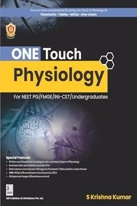ONE Touch Physiology For NEET PG/FMGE/INI-CET/Undergraduates - 2024 (Paperback) | Released: 23 Mar 2024