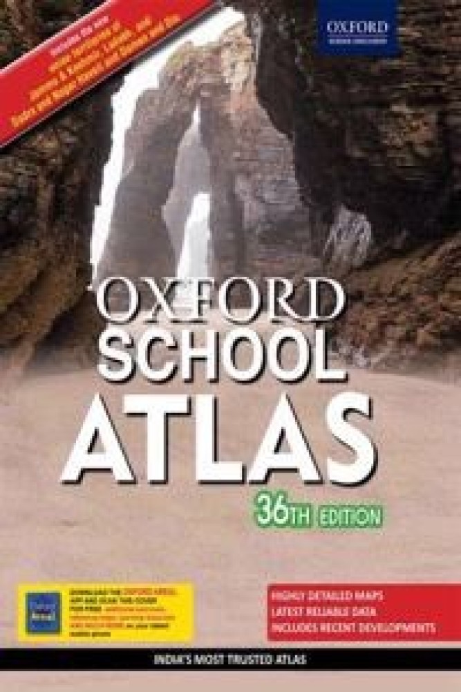 Oxford School Atlas: India's Most Trusted Atlas 36th edition (Paperback) | Released: 25 Feb 2020